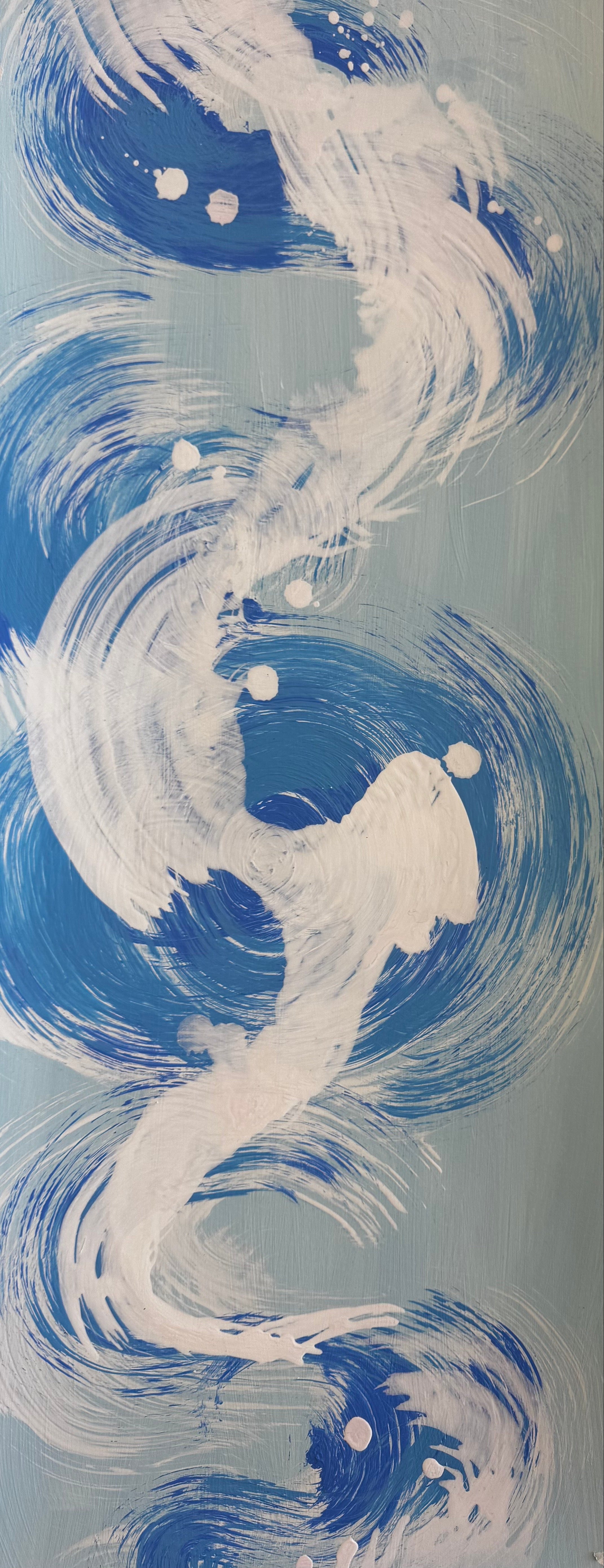 Light Blue Brush,2025